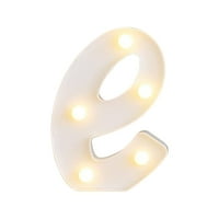 Hesxuno mala slova engleskog slova na engleskom jeziku LED ukrasna svjetla za odmor prijedlog za praznične