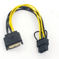 15Pin SATA muško do 8pin PCI-e kabel za napajanje SATA kabl za 15-pinski za PIN 18AWG žice za grafičku