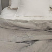 Muslin Comfort pokrivač muslinska pamučna vafla pokriva krevet, blizanci, sirovi šećer