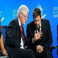 Bivši predsjednik Bill Clinton, Brad Pitt na javnom nastupu za Specijalnu sesiju Clinton Global Initiative
