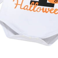 Liacowi Baby Girl Moj 1. Halloween Outfits Bundkin Romper Top + Polka Dot Tutu suknja + Headband odjeća