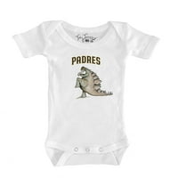 Dojenčad sitni otvor bijeli San Diego Padres Stega Bodiysuit