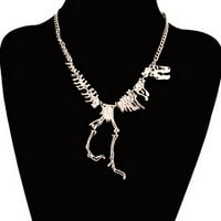 Ogrlice od tarmeeka za žene, Evropu i Ameriku pretjeruju isti stil ogrlice za kostur dinosaura za valentine