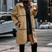 Loopsun Ljetna odjeća za štednju za ženske zimske kapute Kardigan, dame jesen i zimski dugih rukava