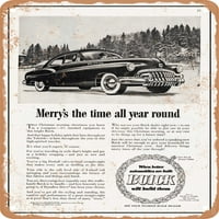 Metalni znak - Buick Specijalna vrata Sedanet Vintage ad - Vintage Rusty Look