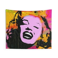 Marilyn Monroe grafiti zatvoreni zidni tapiserije od strane Stephen Chambers