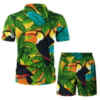 Džemper Muški proljeće Ljeto Ležerne prilike na plaži Ležerne košulje s kratkim rukavima