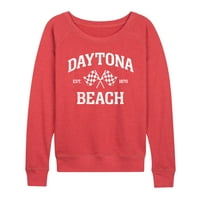 Instant poruka - Daytona Beach - Ženski lagani francuski pulover Terryja