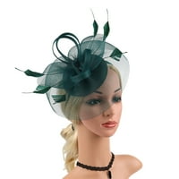 Hemoton gaze fascinator šešira čaj za glavu za glavu šešire za žene za vjenčanje za banket