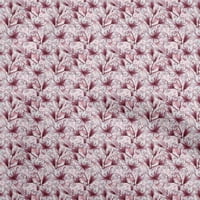 Onuone Rayon Dark Magenta tkanina cvjetna tkanina za šivanje tiskane plovidbene tkanine uz dvorište