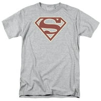 Superman - Crimson & Cream Shield - majica kratkih rukava - X-velika