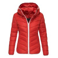CAICJ zimski kaputi za žene žensko kašmirsko dugme prednje dugih rukava Carwneck Cardigan džemper crveni,