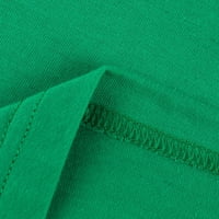 Smihono Cleance Clot T majice za žene Zelena slatka patuljac Ispis ljetni trendi tunika modne dame bluza