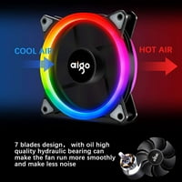 AIGO R Pro Case Cooling ventilator Argb Rasvjeta Računala COOLER Argb Aura Sync Ventilator podržava
