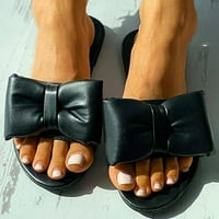 DMQupv balerina papuče žene za ženske modne papuče stopala ženske papuče za zagrevanje ženskih cipela za žene crna 6.5