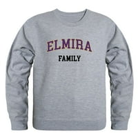 Elmira College Soaring Eagles Obiteljski fleece Crewneck Duks pulover