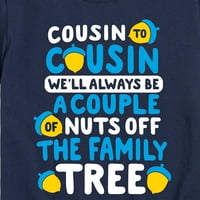Instant poruka - orasi sa porodičnog stabla - grafička majica mališana i mlade kratkih rukava