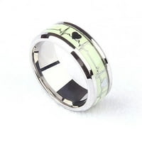 Heiheiup Svjetlosni valentinov prsten Valentine's Ringï¼ Light modni prsten zvonaNovi dnevni prsten