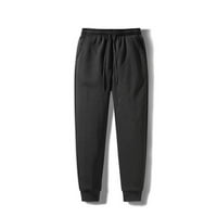 Joga hlače sa džepovima Muške termalne zadebljane obložene povremene sportske pantalone Radne pantalone