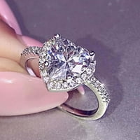 Nakit za čišćenje ispod $ Verpetridure Exquisite Exquisite Out Out Ring Ženska Angažovanje Vjenčanje