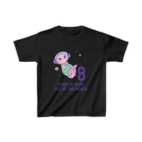 Axolotl Space 8. rođendan Kids Majica