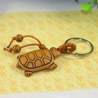 DEYUER Slonovače srce kornjača kornjače Knot viseći privjesak za privjesak privjesak za ključeve