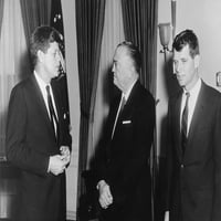 Galerija Poster, John F. Kennedy, J. Edgar Hoover i Robert F. Kennedy 1961
