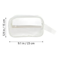 Rosarivae jednostavne PU vrećice za šminku Prijenosne prozirne toaletne potrepštine Torba za šminku