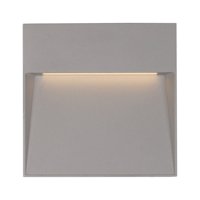 Kuzco rasvjeta EW Casa 4-1 2 široka LED vanjska zidna sconce - siva