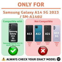 Talozna tanka futrola za telefon kompatibilna za Samsung A 5G, neonska dnevna soba, W kaljeno stakleni