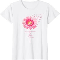 Ružičasta vrpca Daisy Faith Groft Majica za glavnu majicu