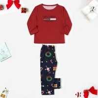 Obiteljski božićni pidžami čišćenje božićne roditelj-dijete odijelo dijete dugih rukava roditelj-dijete