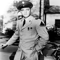 Vojni privatni Elvis Presley, kasno 1950-ih Poster Print