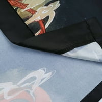 Cardigan za ženske vrhove modne muške kimono kardigan Top prevelike košulje Popularni uzorak tiskana
