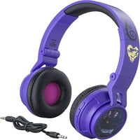 Fulenqnu Descendants Dječje Bluetooth slušalice za djecu Bežične punjive preklopne bluetooth slušalice sa mikrofonom, zvuk i bonus odvojivi kabel DE-B50v9m