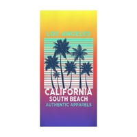 Clearance Beach Debet Brzi ručnik za sušenje ručnika za plažu Mikrofiber Dvostrani runo Jednostrani