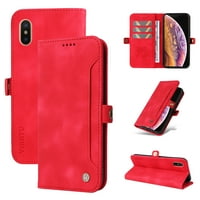 Nalacover za iPhone XS MA novčanik 【RFID blokiranje】 【Slide Pocket Slot】, Držač kreditne kartice Flip