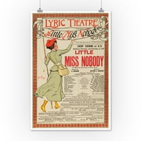 Malo gospođice Nitko Vintage Poster Engleska C