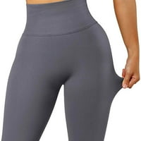 Yoga hlače Sawvnm Žene vježbaju tajice Fitness Sportski trčanje joga atletske hlače na klirensu