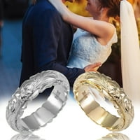 Park Fashion Elegantne ruže cvijeće Legura nakita Vjenčani prstenovi za žene Ring