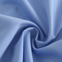 Cleance u iznosu od $ Charella ženska slojevljena slojevina Sheer Stripe Ispis Extender pola klizanja plus veličina suknja Plava, m