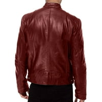 Kali_store Sportska jakna za muškarce Muški Ležerni vjetar sorterski kaput Lagane jakne crvene, 5xl