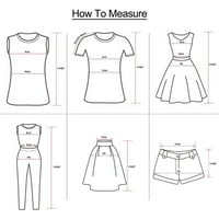 Ženske hlače Čvrsto boje visokim strukom donji desni znoj sa džepovima Slacks Party Office Workout pantalone