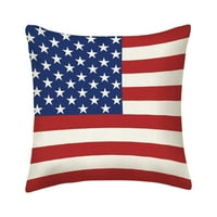 JAESHCHAT 4. jula Jastuk jastuk, američke zastave zvijezde i pruge Patriotski bacač jastučni poklopci,
