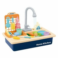 Obrazovanje Kuhinjski sudoperi Dječji električni perilica suđa koja igraju igračku s tekućim vodom Automatski