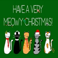 Božićne mačke želje postera Print Melanie Torres 15453AA