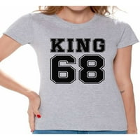 Neugodni stilovi Žene Martin Luther King Graphic Majica Tops King majica