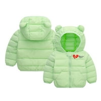0-5T zimski kaputi za mlaze za dijete za dijete Djevojke za djecu ultralight puffer podstavljena jakna