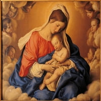 Spavanje dojenčad Isusovog plakata