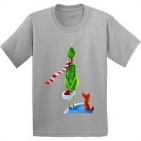Sretan božićna djeca ispis majica A je ovaj veseli ansambl Ispis pamučna majica smiješni mekani